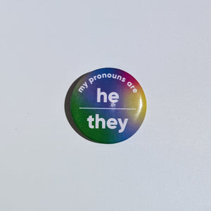 Pronoun Badges