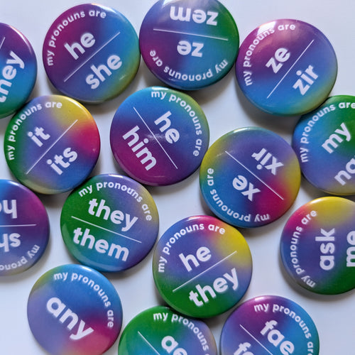 Pronoun Badges