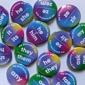 Pronoun Badges