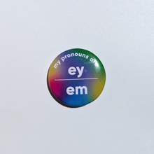 Load image into Gallery viewer, Pronoun Badges