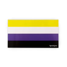 Load image into Gallery viewer, Non-Binary Flag Sticker