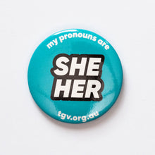 Load image into Gallery viewer, Pronoun Badges